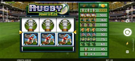 Rugby Penny Roller Slot Grátis